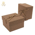 Recycled Customized Rectangular Kraft Paper Gift Box For Sweet Candy