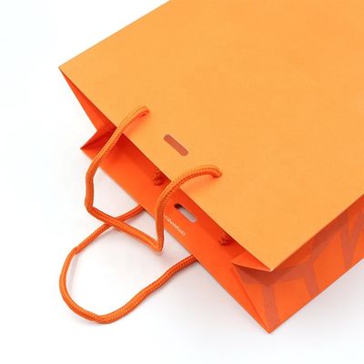 Panton Color Printed Paper Shopping Bag Industrial ODM Welcome