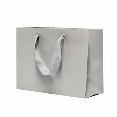 Private Label 60gsm Printed Paper Shopping Bag Eco Kraft Gift Packaging