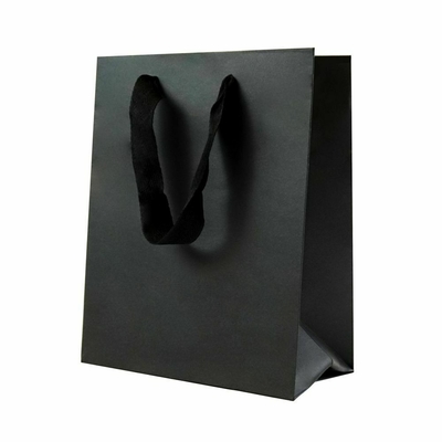 Private Label 60gsm Printed Paper Shopping Bag Eco Kraft Gift Packaging