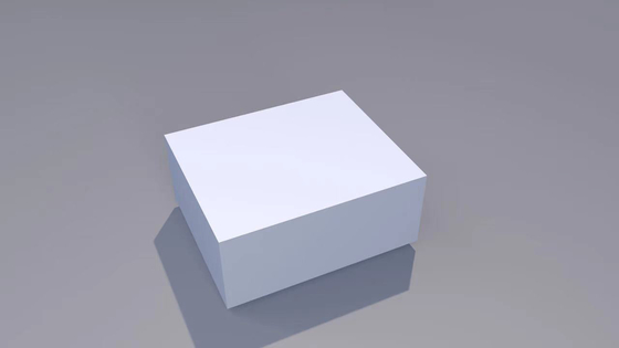 White Lid And Based Paperboard Gift Boxes For Jewelry Packaging